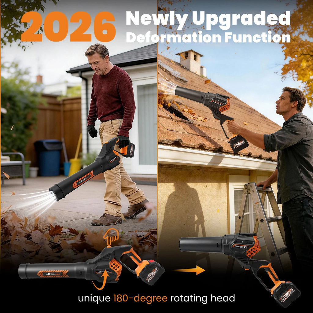 2X 21V Cordless Leaf Blower for 160 MPH 580 CFM (2023)