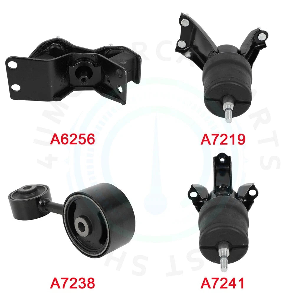 Set of 4 Engine Motor Trans Mounts for Toyota Camry (1997–2001)