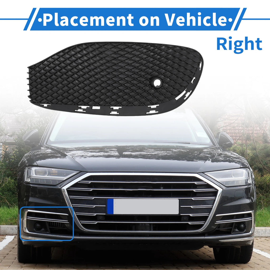 1 Pc Fog Light Grill for Mercedes-Benz (2014–2020) No. 2138850822 Black
