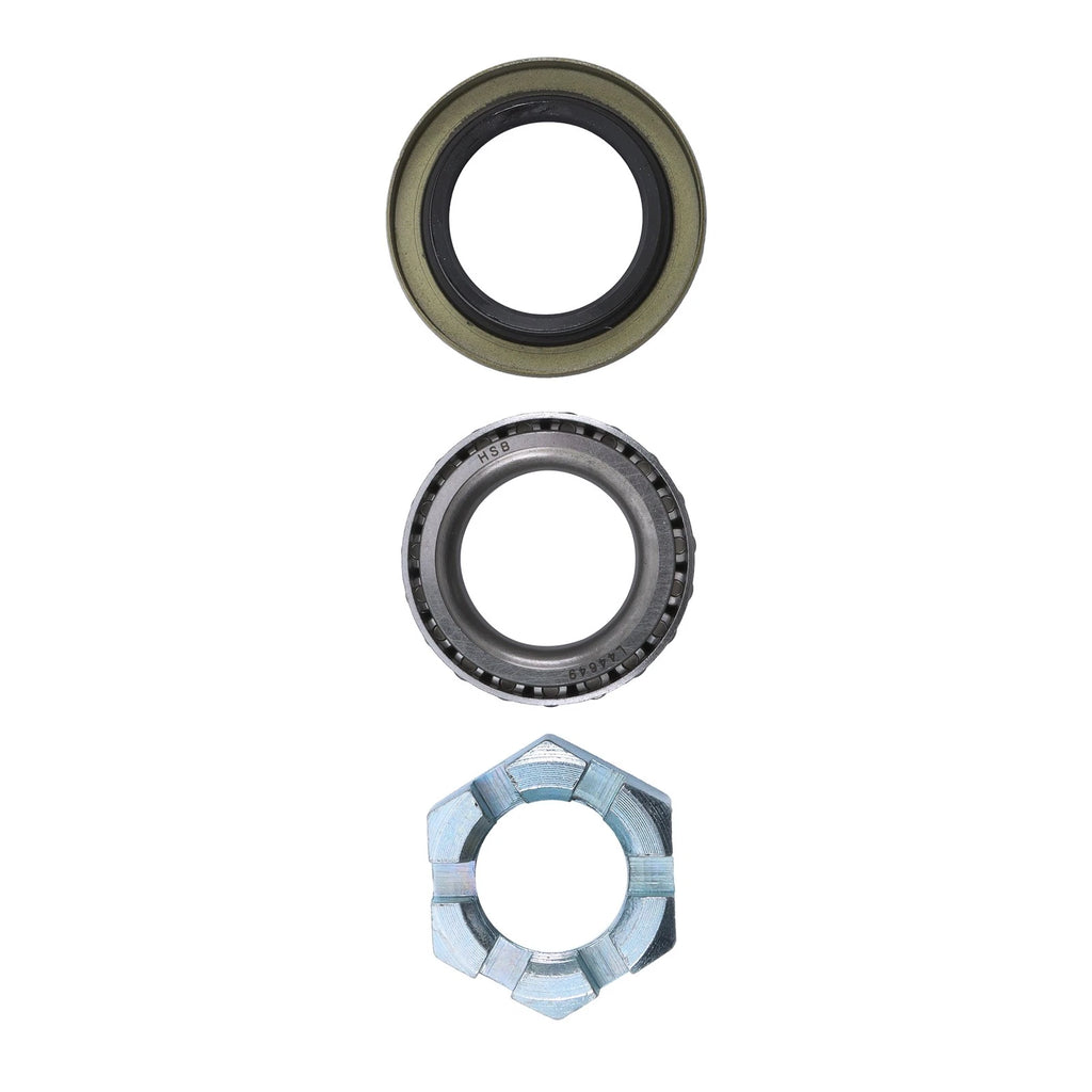4-Bolt Hub Assembly for 4" Spindle with Bearings