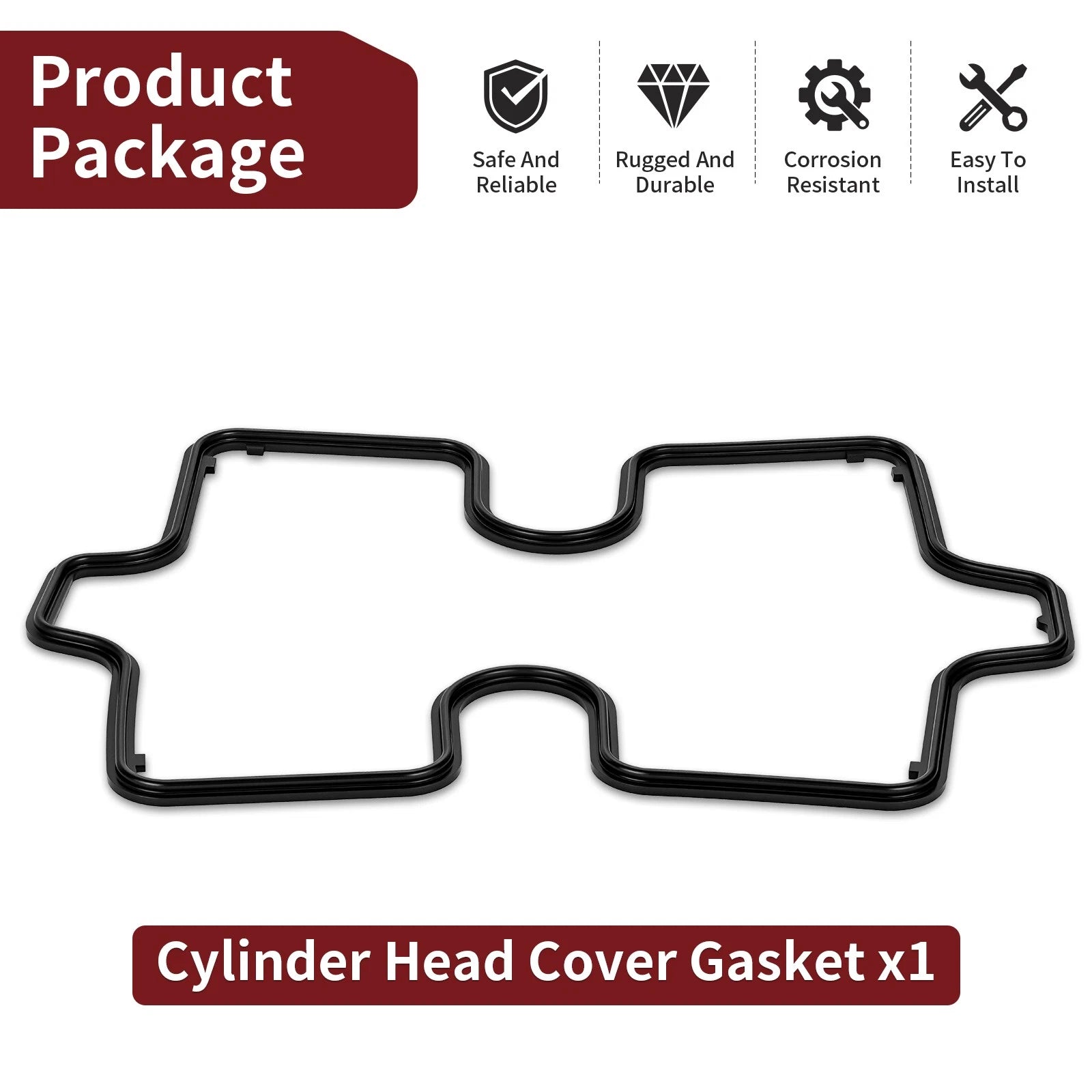Valve Cover Gasket for Honda Magna VF700C, Sabre VF700S, Interceptor VF700F (1984–1985)