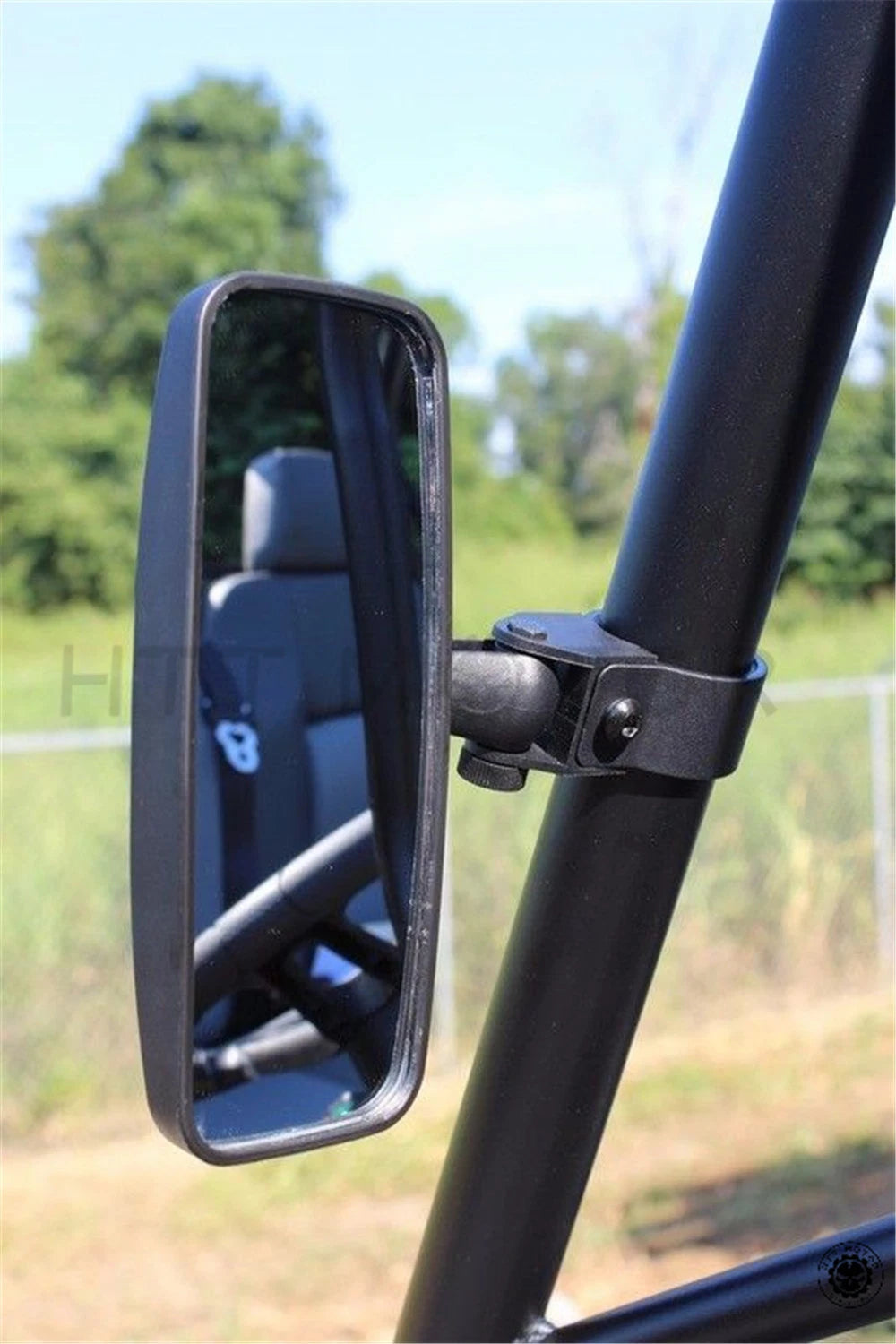 1.75" Rear-View/Side-View Convex Mirror for Polaris Ranger