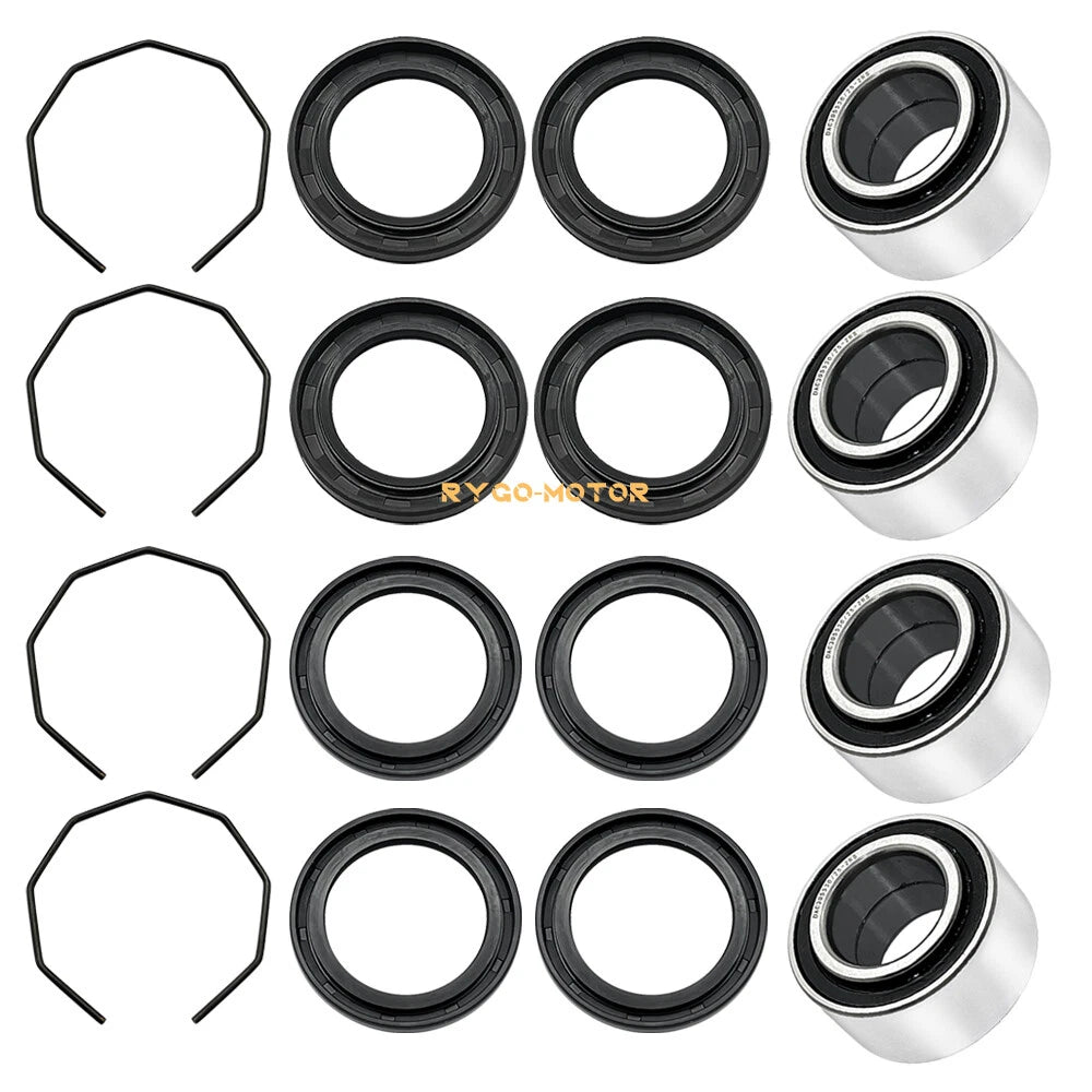 Front Rear Wheel Hub Bearings & Seals Kit for Arctic Cat 250 300 400 500 (1998–2004)