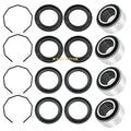 Front Rear Wheel Hub Bearings & Seals Kit for Arctic Cat 250 300 400 500 (1998–2004)