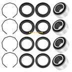 Front Rear Wheel Hub Bearings & Seals Kit for Arctic Cat 250 300 400 500 (1998–2004)