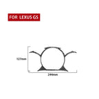 Carbon Fiber Speedometer Frame Cover for Lexus GS300/350/430/450h (06-11)