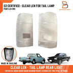 Clear Lens Tail Light Pair for Mazda B-Series Ute UF (1985-1998)