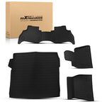 TPE Black Floor Mat Set for BMW X5 (2019–2025) Waterproof Anti-Slip