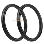 2X Front Wheel Brake Dust Seals for Yamaha Big Bear 350 (1989–1998)