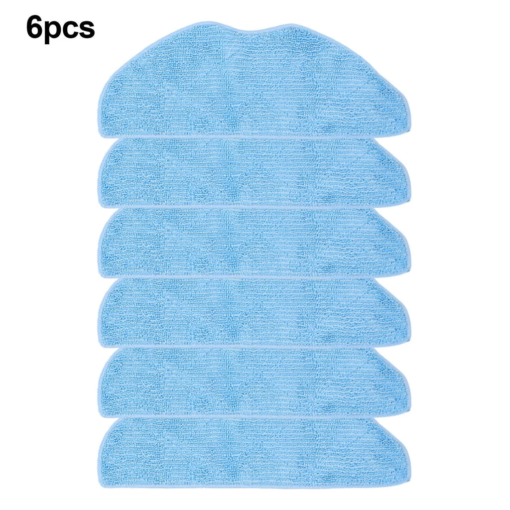 6 Pack Mop Cloth Set for Tefal XPlorer Series 70 (RG8477WH/140 RG9177WH)