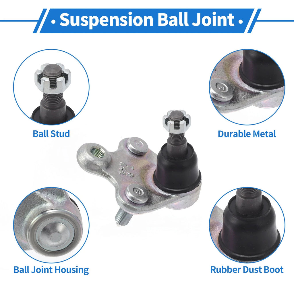 2X Front Lower Ball Joints for Honda Civic (2012–2018) K500234/51220TR0A01