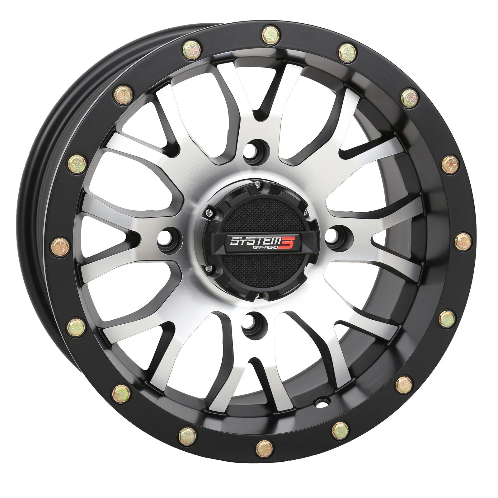 System 3 St3 Wheel 14x7 5+2 +30mm 4/156 for Polaris RZR (2014–2023)