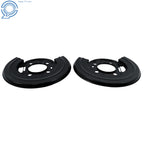 Set of 2 Rear Brake Dust Shields for Ford F-250 (2005–2010)
