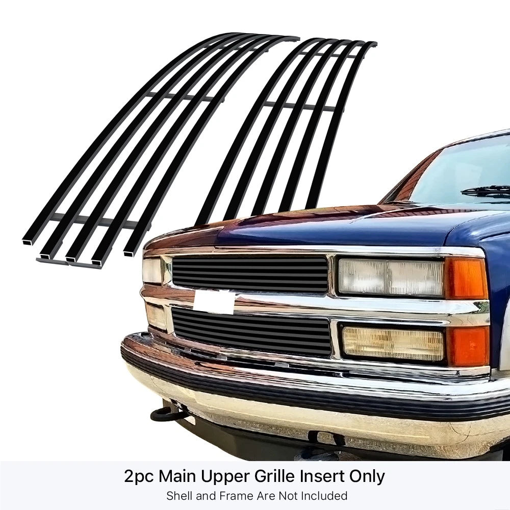 Stainless Black Billet Grille for Chevy C/K Pickup/Suburban (1994-1999)