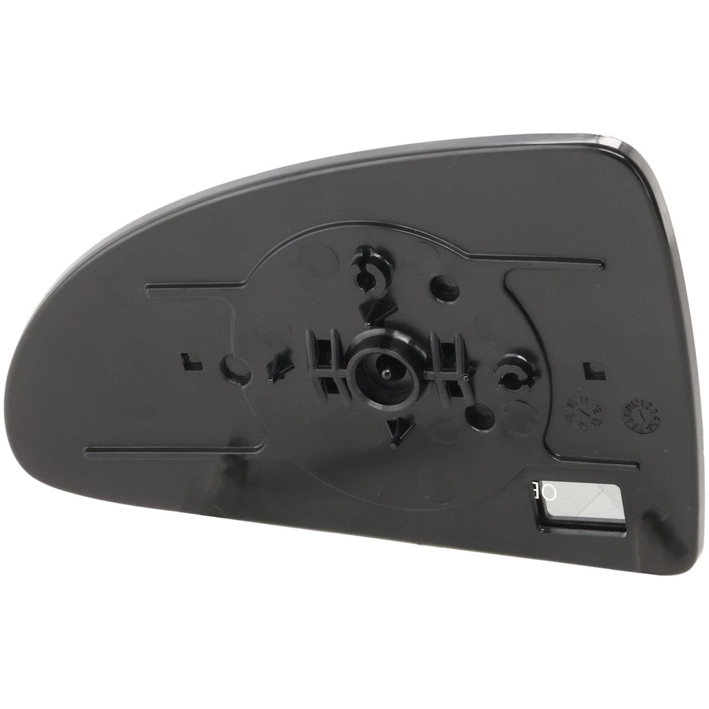 Right Convex Mirror Glass for Chevy Malibu (2004–2008) with Backing Plate