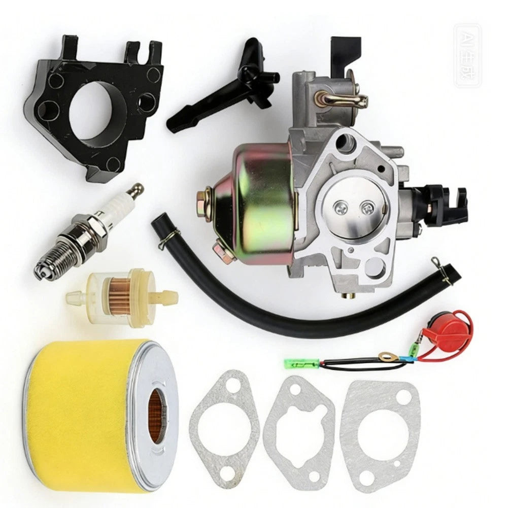 Carburetor Kit for Honda GX340 GX390 11HP 13HP (Direct Fit Replacement)