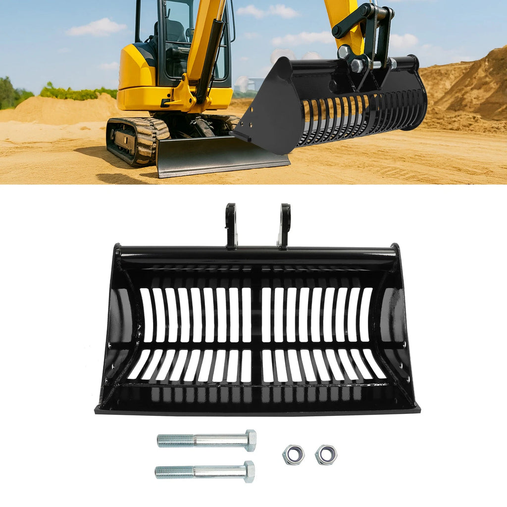 Mud Bucket Attachment for Mini Excavators (600mm)