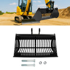 Mud Bucket Attachment for Mini Excavators (600mm)