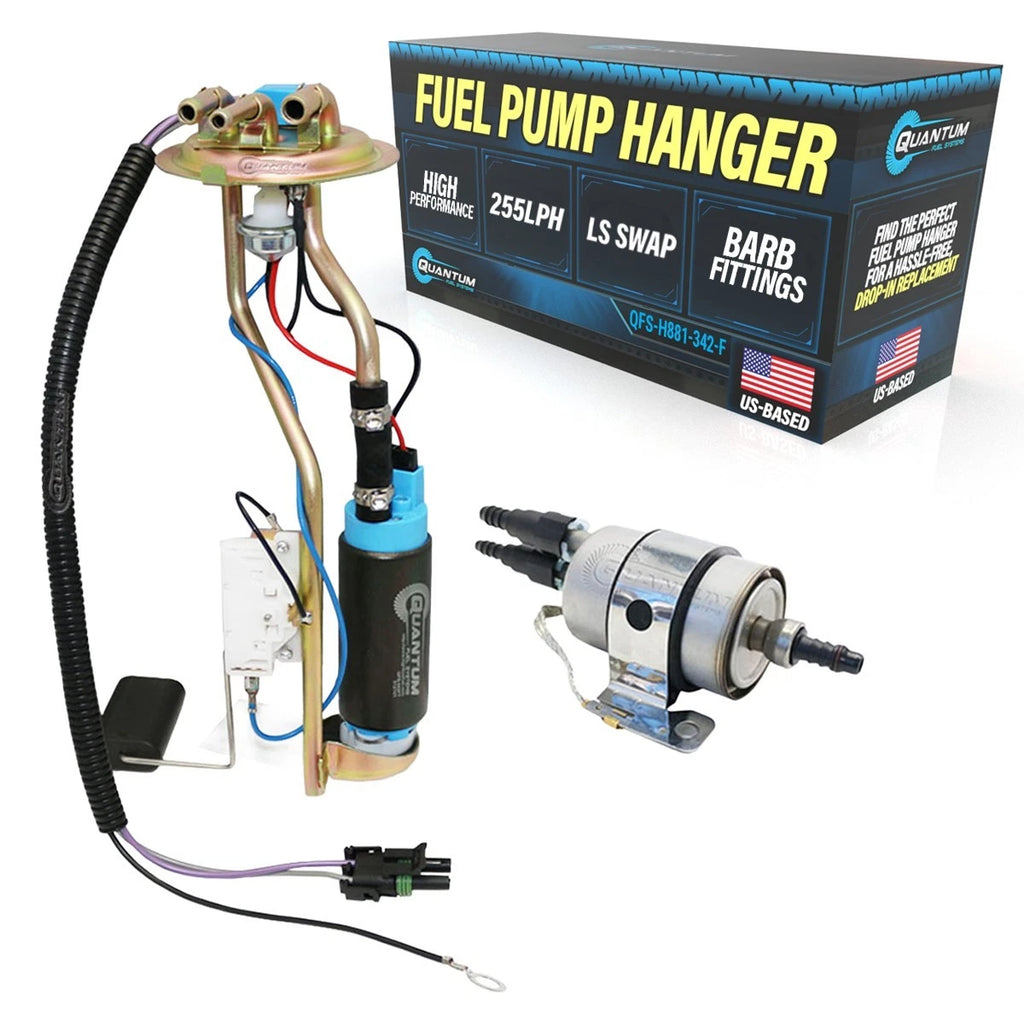 LS/LT 255LPH Fuel Pump Hanger + Sender + Filter for 73-91 Chevy GMC