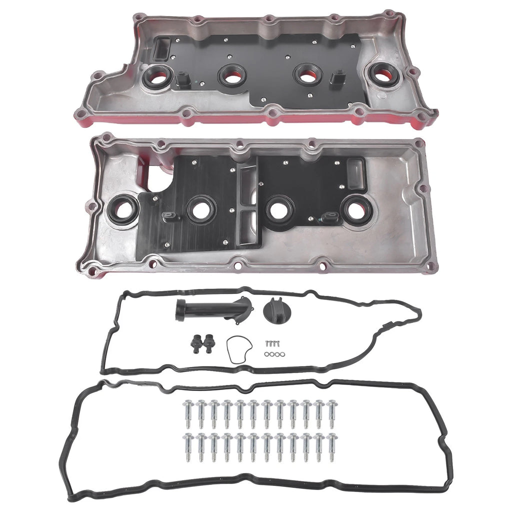 Pair Aluminum Valve Covers for Infiniti FX45 M45 Q45 (2002–2010)