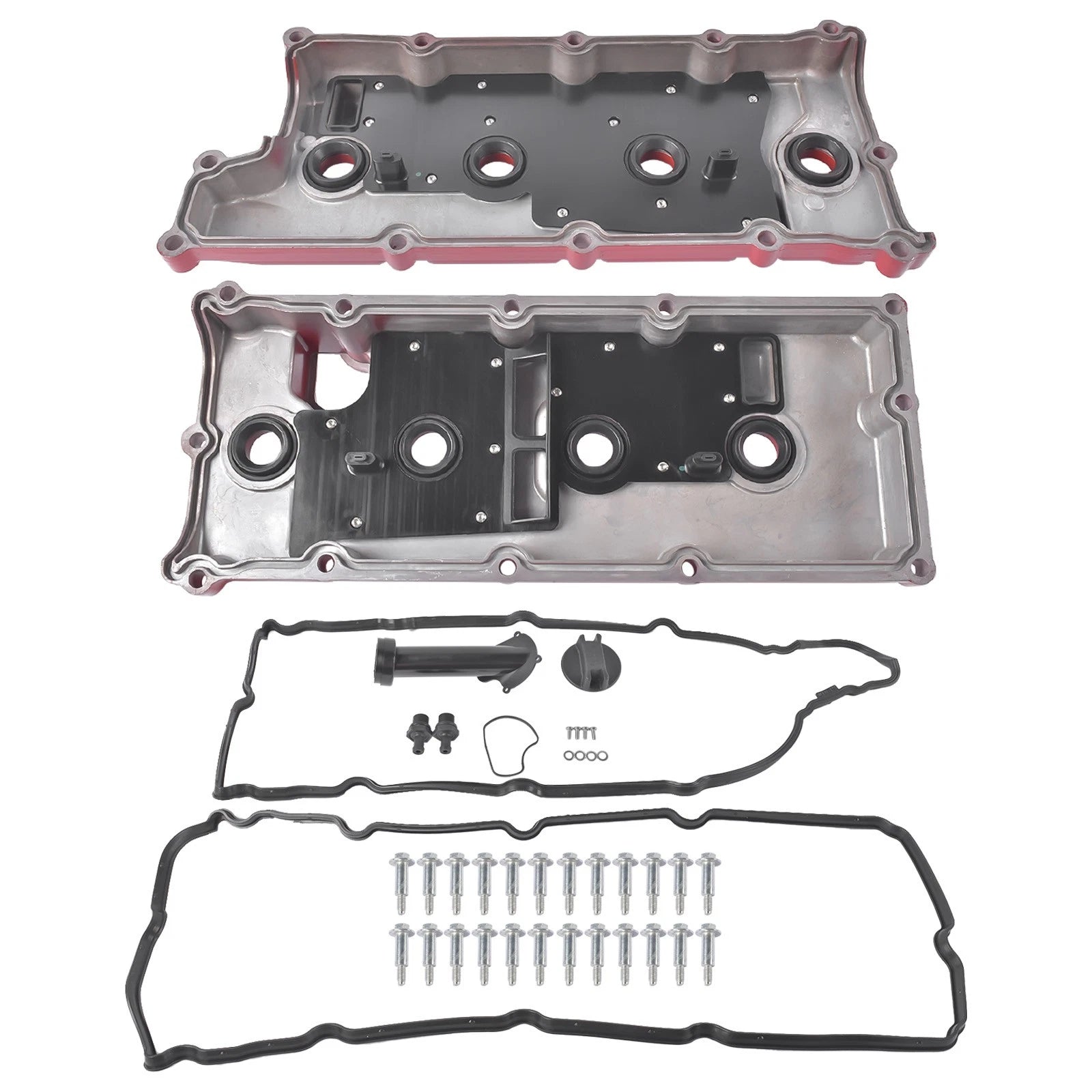 Pair Aluminum Valve Covers for Infiniti FX45 M45 Q45 (2002–2010)