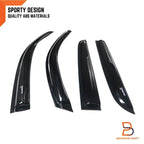 Weather Shield Window Visor Rain Guard for Holden Colorado RG (2012-2022)