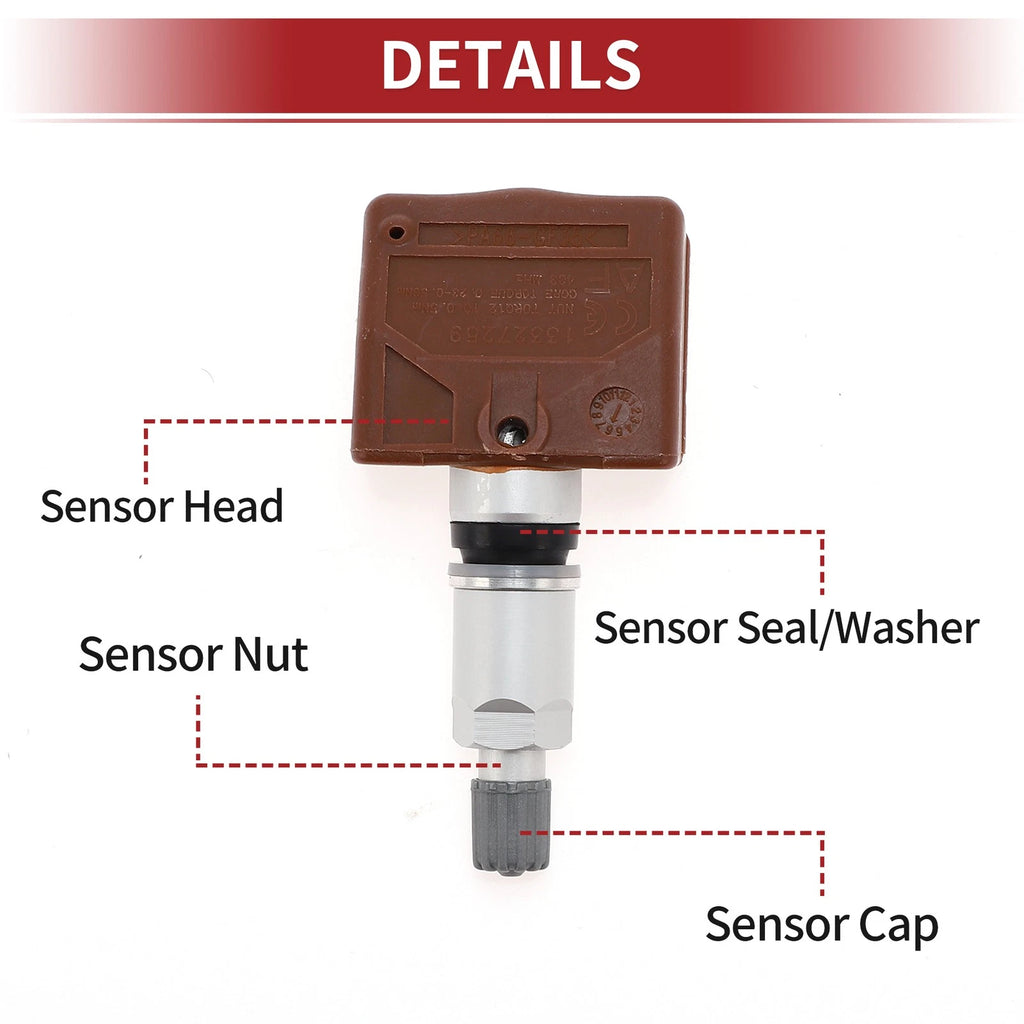 Tire Pressure Sensor for Buick Enclave (2016–2019) 433MHz No.13327259