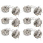 Set of 3600 Stainless Steel Ring Shank Siding Nails 2” × .09”