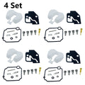 4X Carburetor Repair Kit for Mercury Mariner 9.9 15 HP (2000–2006) 18-7738 802706A1