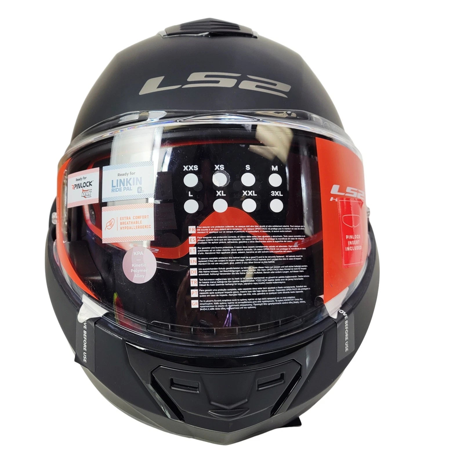 LS2 Valiant Modular Motorcycle Helmet for (XS)