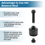 Front Crankshaft Seal Remover Tool for Ford F-250 F-350 F-450 (2011–2023)