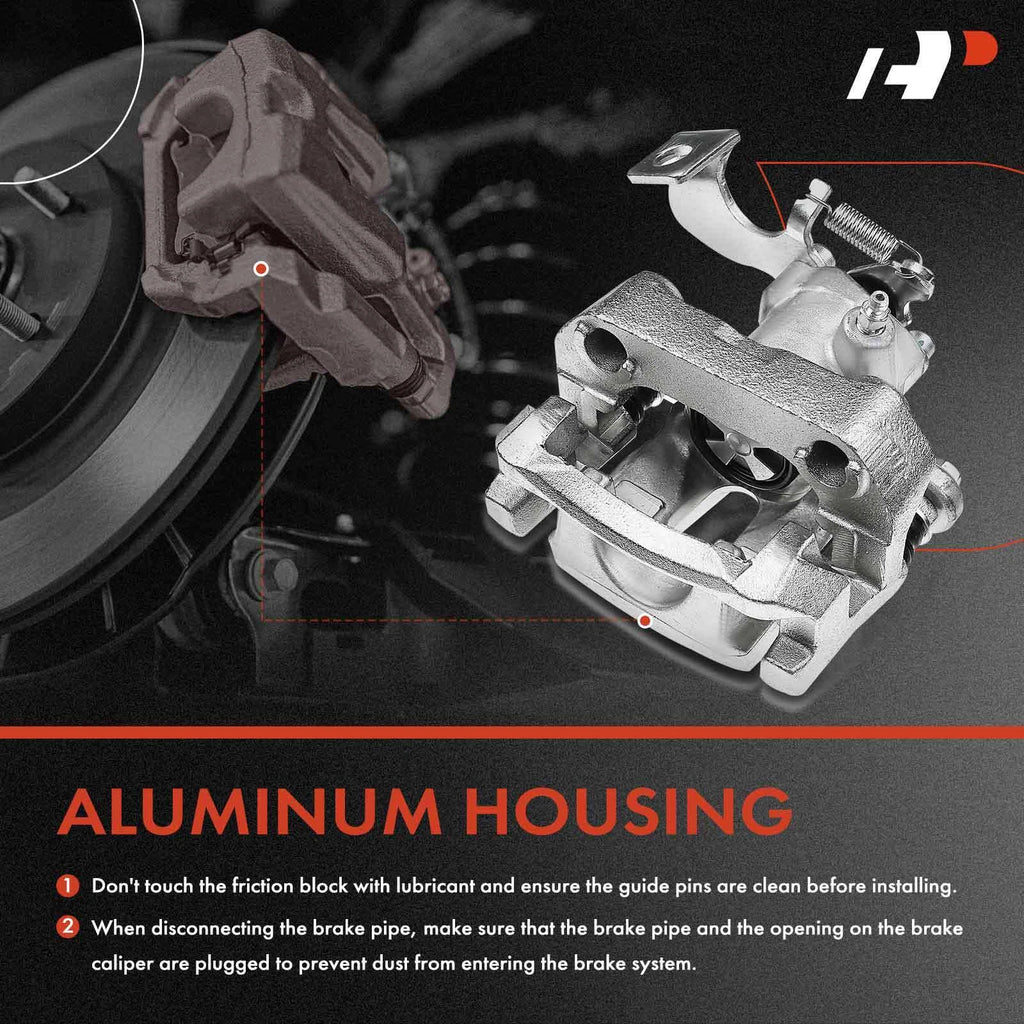 Rear Brake Caliper and Pads for Toyota Yaris (2012–2017) 1.5L