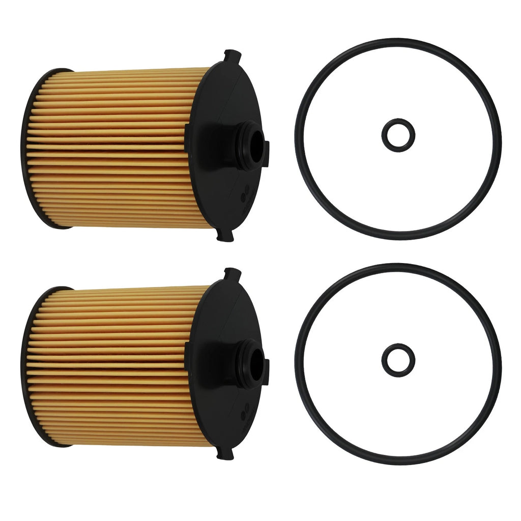 2X Oil Filter Module for Volvo S60 V60 XC60 (2015–2023) HU8014z 22432212 OX1075D