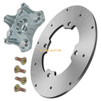 Wheel Hub & Brake Rotor Disc Kit for Arctic Cat 400 500 550 650 700 (2006–2017)