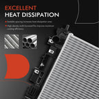 Radiator for Buick Envision (2021–2023) Turbocharged L4 2.0L SUV