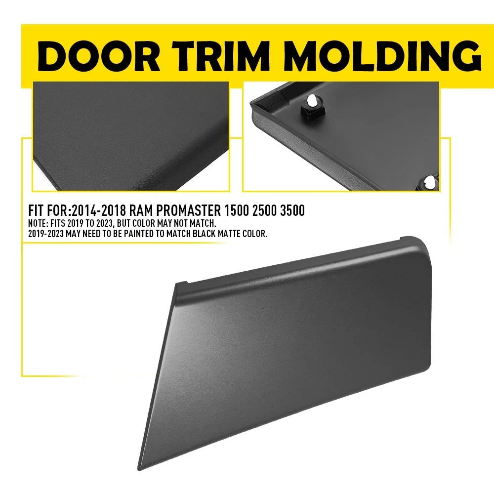 Front Left Door Trim Molding for Ram ProMaster 1500-3500 (2014–2018)