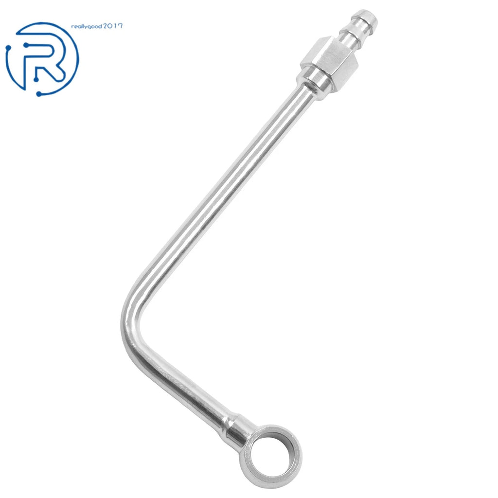 Chrome Steel Fuel Line for Make Model