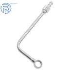 Chrome Steel Fuel Line for Make Model