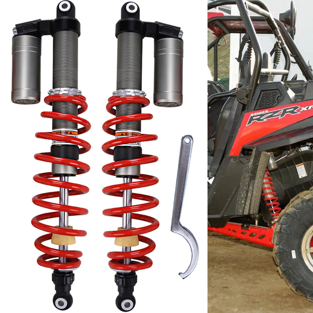 Set of 2 Rear Shock Absorbers for Polaris RZR S 800 (2009–2014)