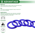 Set of 5 Oil Seal Ring 75x95x9mm for Rotary Shaft (High Pressure)