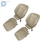 Set of 2 Leather Seat Covers for Lexus ES350 (2007–2012) Beige