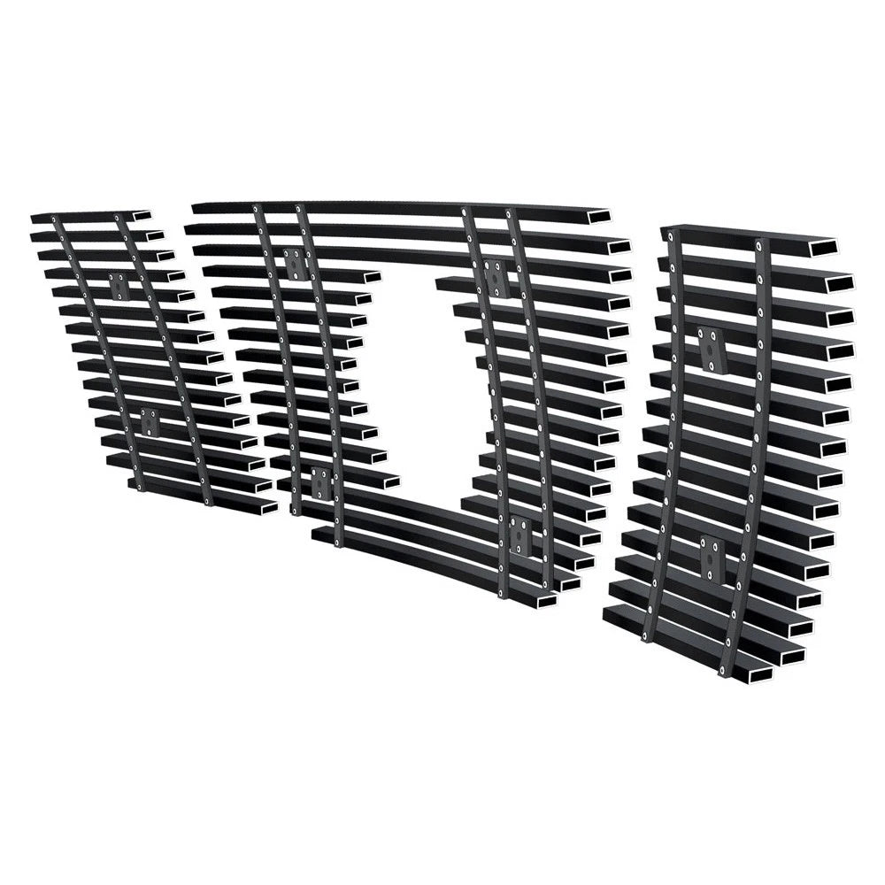 Upper Stainless Black Billet Grill for Nissan Frontier/Pathfinder (2005-2007)