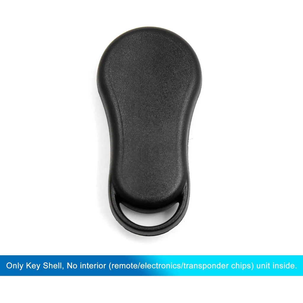 2X Key Fob Remote Case Shell Replacement 04686481 for Dodge (2001–2005)