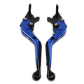 CNC Blue Extendable Brake Clutch Levers for BMW C650GT (2011–2017), C600 Sport (2011–2016)