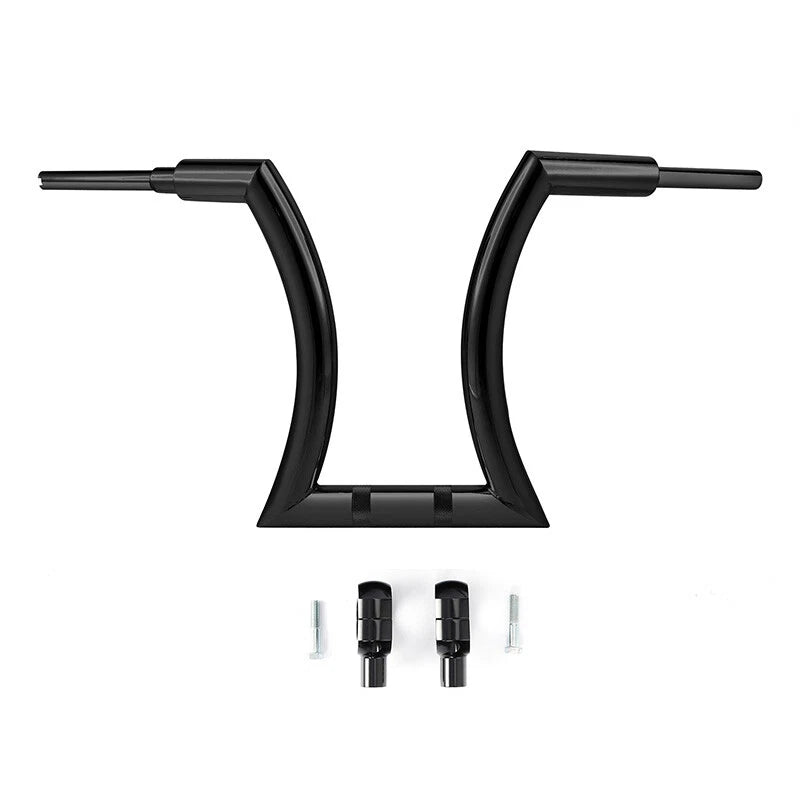 18" Rise 2" Ape Hanger Handlebar & 3.5" Riser for Harley Sportster Softail