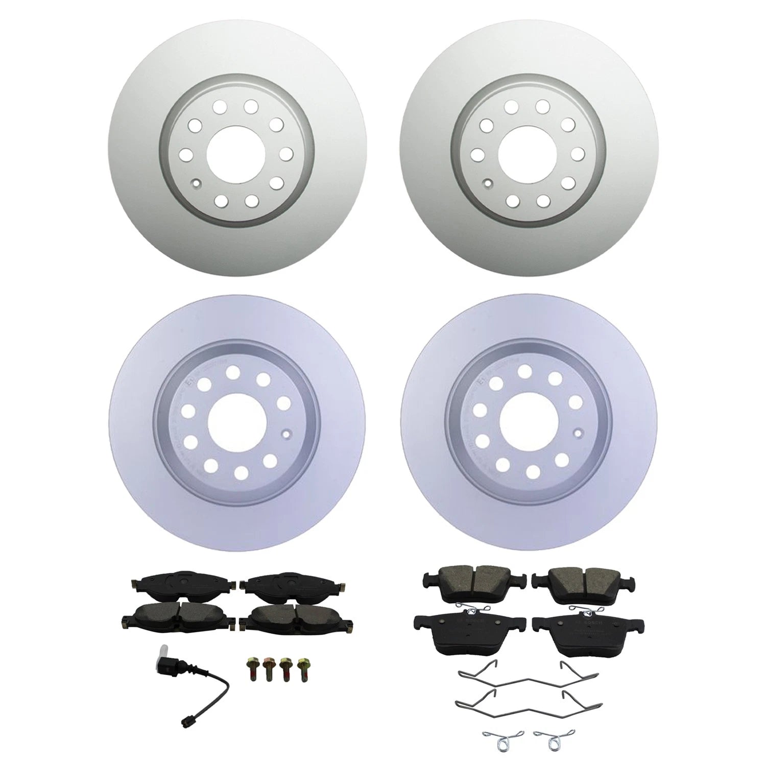 Brake Rotor & Bosch Ceramic Pad Kit for Audi TT Quattro (2016–2020)