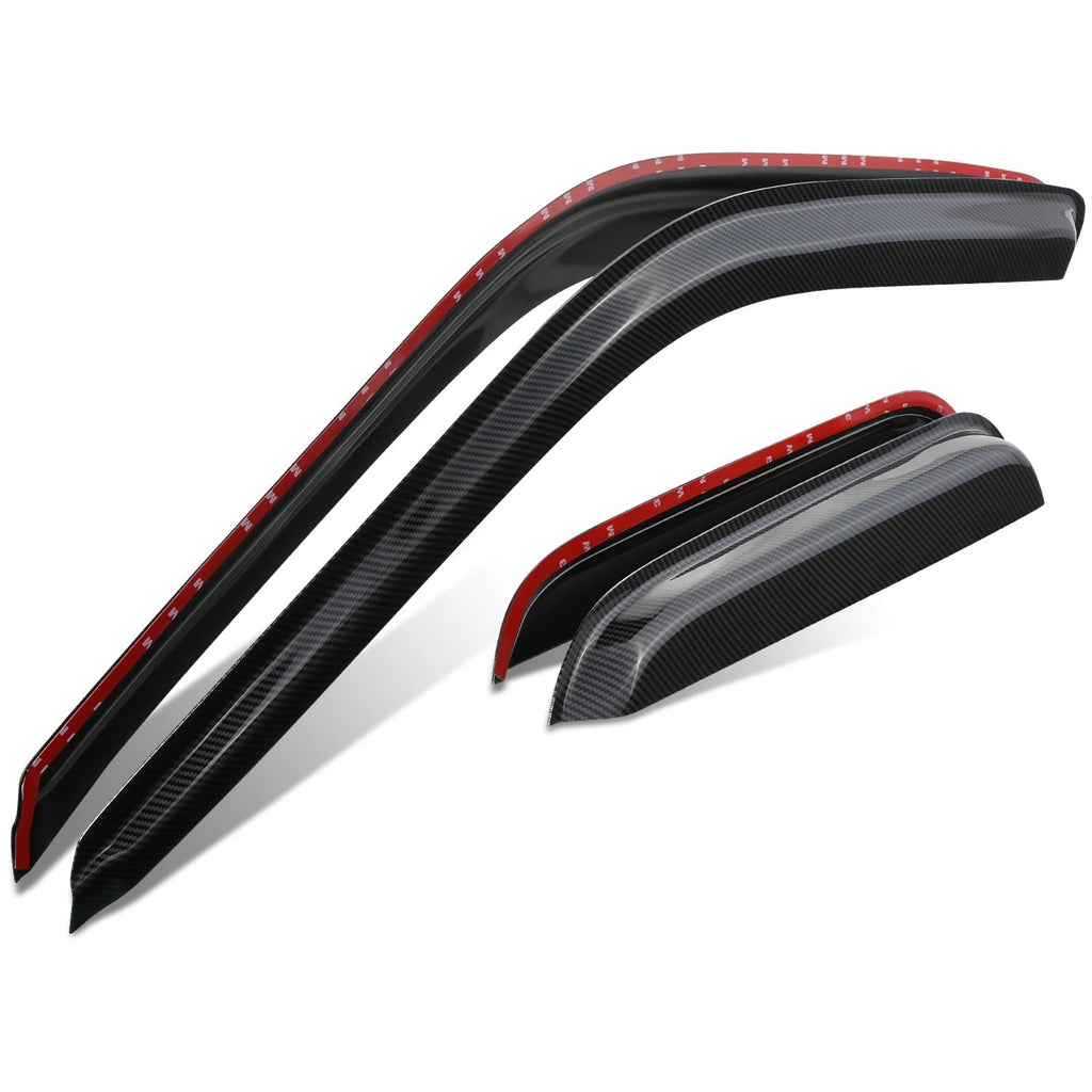 Carbon Fiber Tape On Window Visor for Chevrolet GMC C/K (1988–2000)