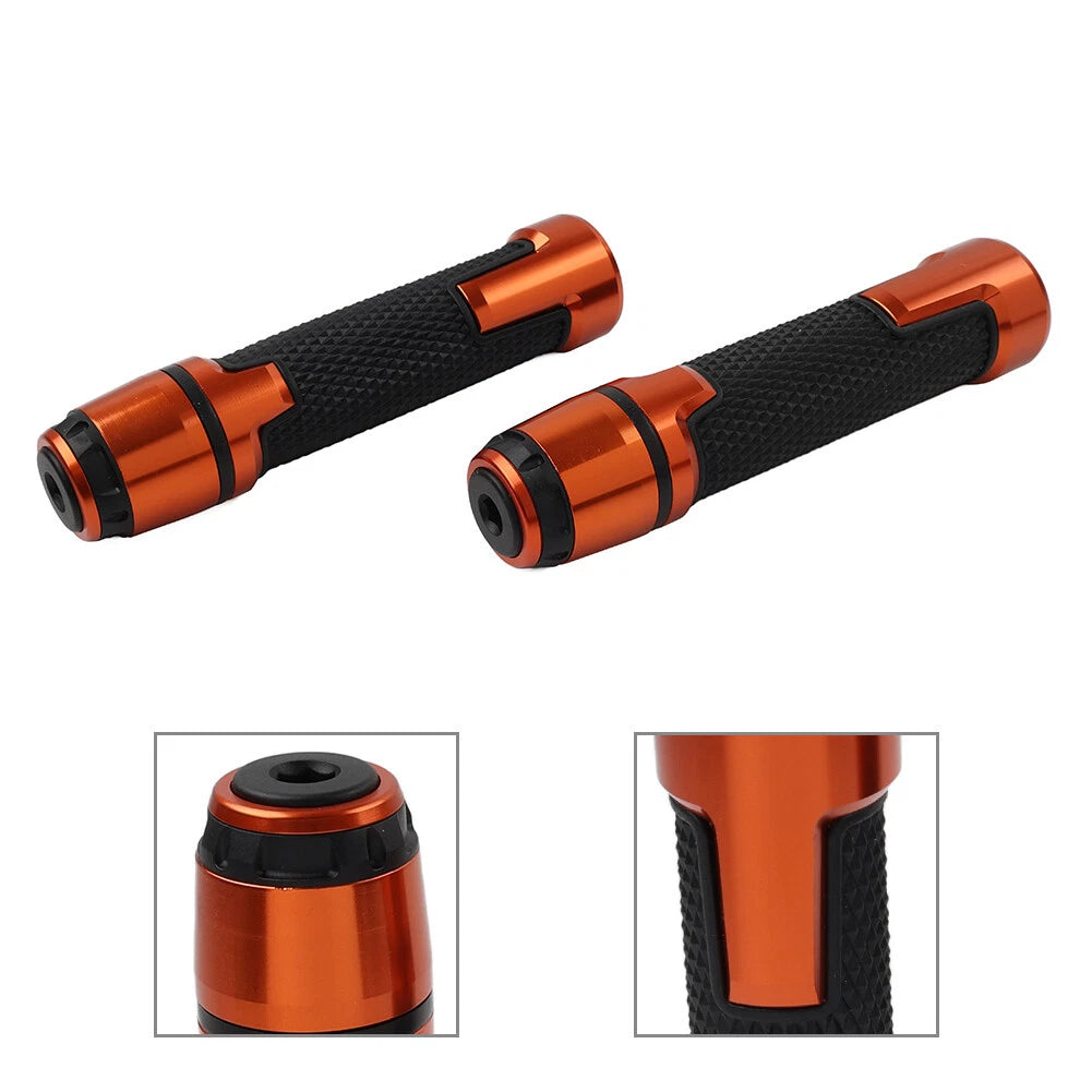 Motor Handlebar Grips 22MM 7/8 Inch with Bar Ends for Harley Honda