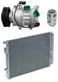 A/C Compressor Kit with Condenser for Kia Rio 1.6L (2013–2013)