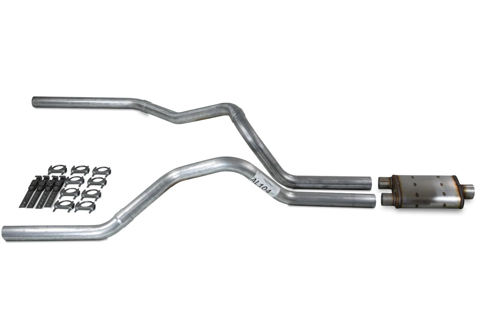 Dual Exhaust Kit for Chevy GMC 1500 Truck (1996–1999) 2.5"